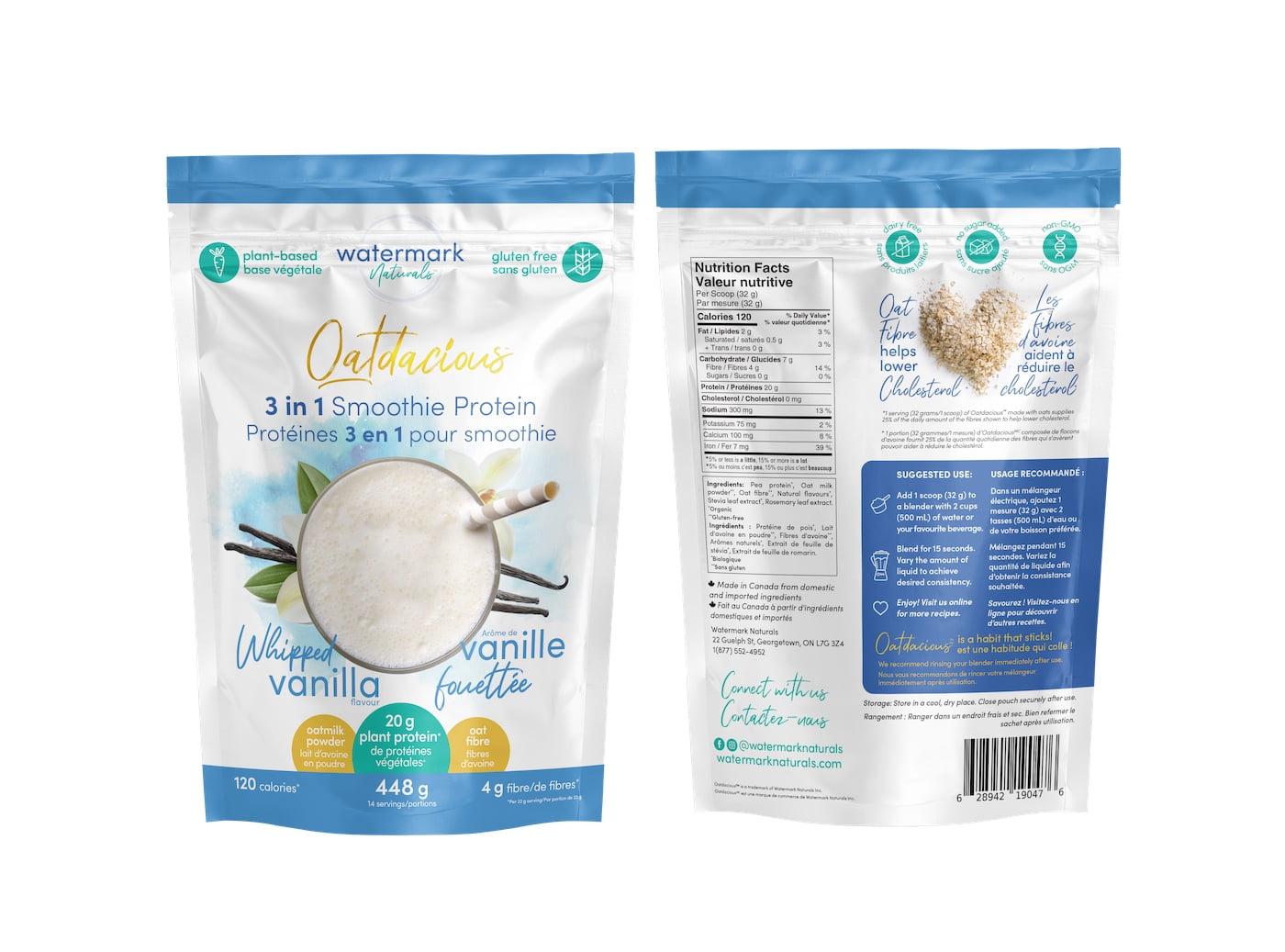 Watermark Naturals Vanilla Mockup Watermark Naturals Vanilla Mockup