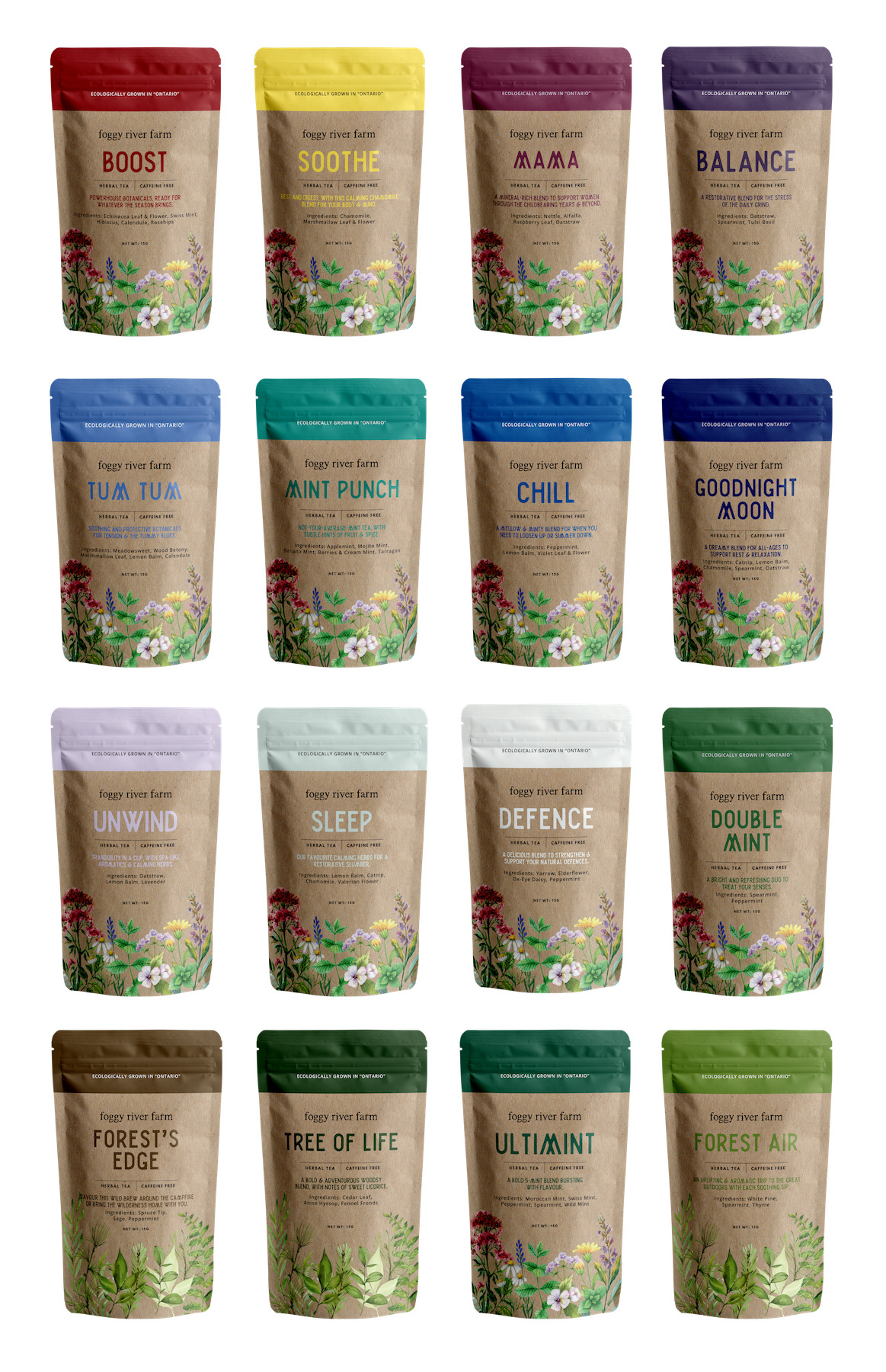 foggy farm: TOGETHER Sabados packaging